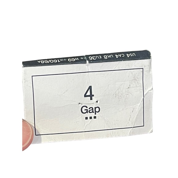 Gap Women Shorts Linen Casual Drawstring Waist Diamond Pattern Black Size 4 NWT - Picture 8 of 11